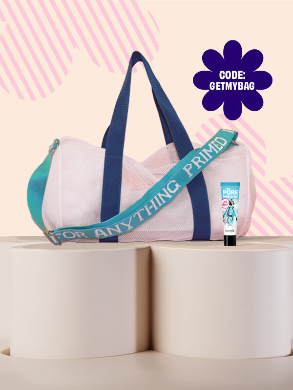 Get your bag! Score a duffel bag and deluxe sample of The POREfessional: Lite when you spend 100+!* -Code: GETMYBAG